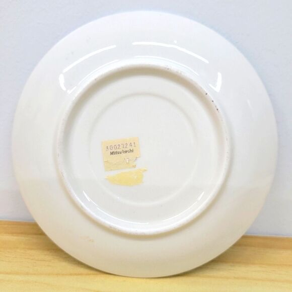 Vintage Japanese Mitsukoshi Handpainted Asian Plate - Picture 9 of 16